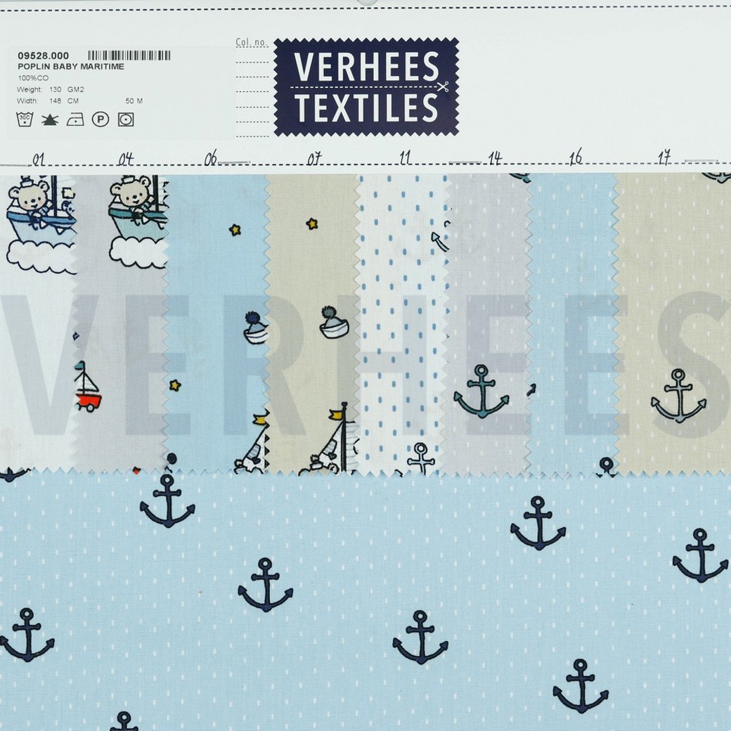 POPLIN BABY MARITIME SAND #4