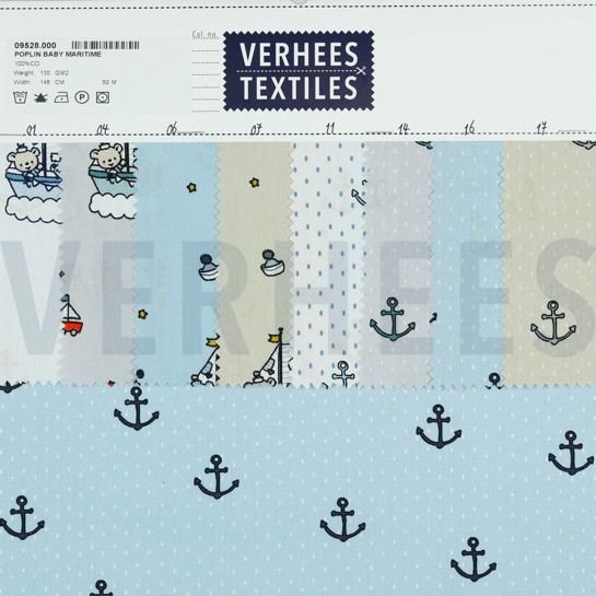 POPLIN BABY MARITIME SAND #7