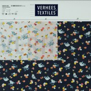 POPLIN BIRDS NAVY (thumbnail) #4