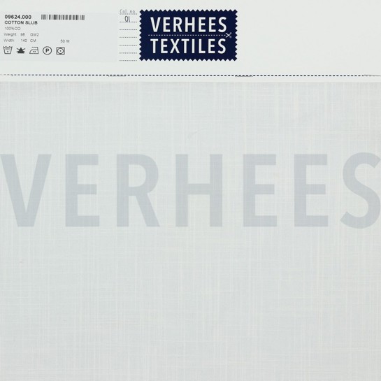COTTON SLUB WHITE #7