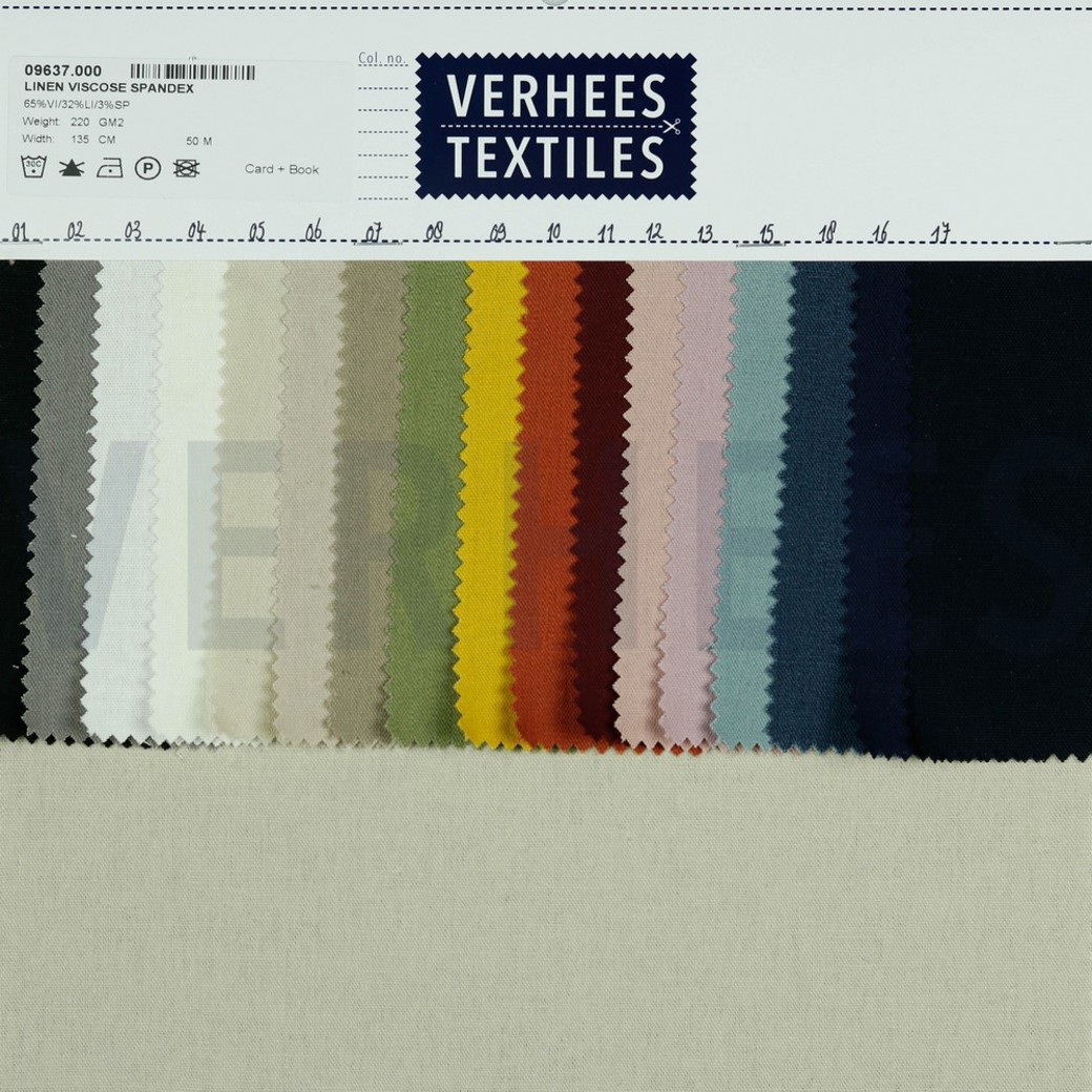 LINEN VISCOSE SPANDEX TERRA #4