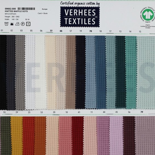 WAFFLE JERSEY GOTS OLD GREEN #7