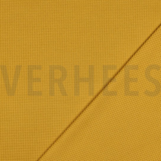 WAFFLE JERSEY GOTS MUSTARD #7