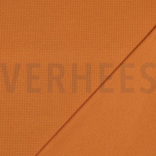 WAFFLE JERSEY GOTS BRIQUE #7