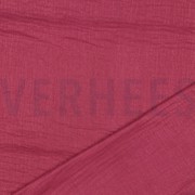 DOUBLE GAUZE FOIL CERISE (thumbnail) #4
