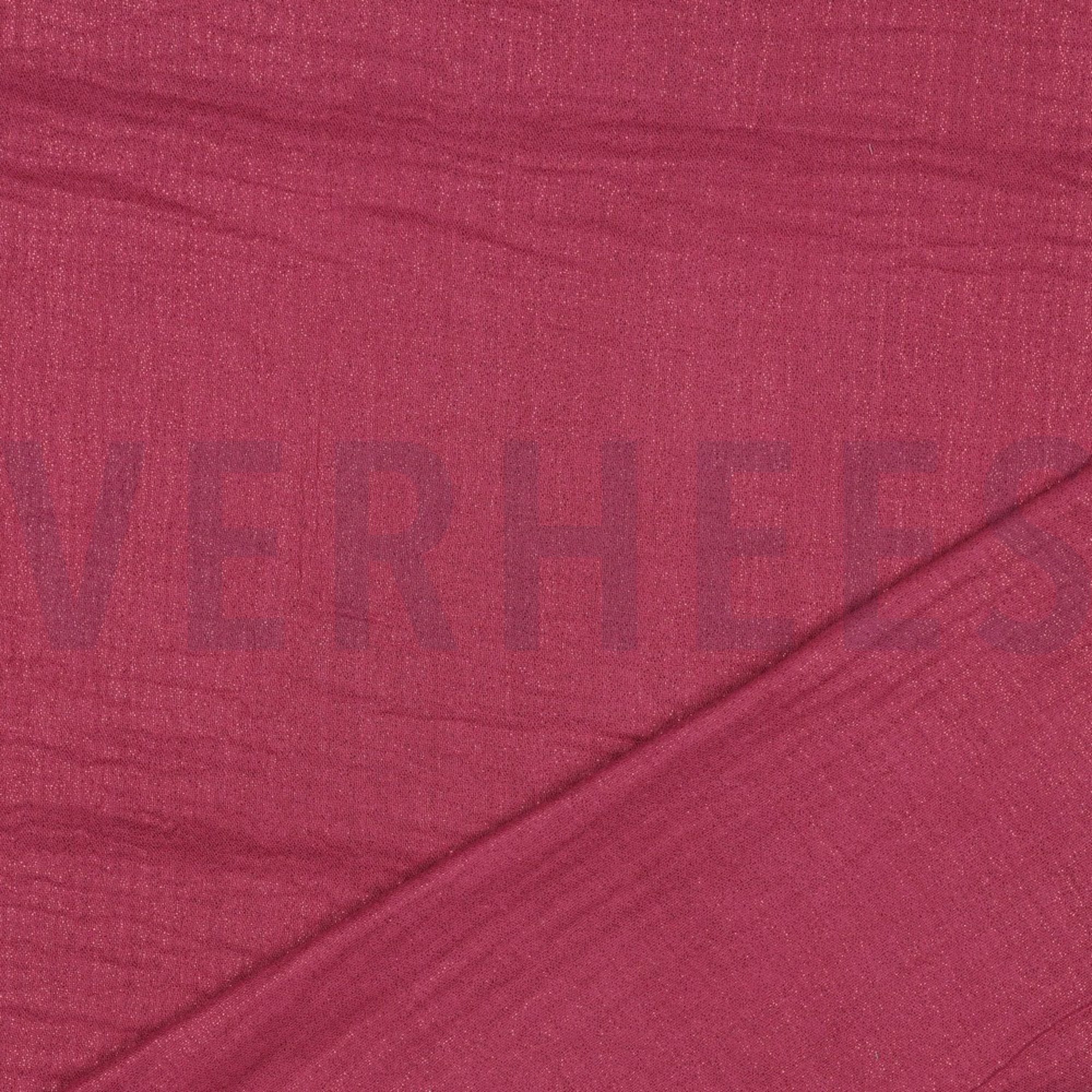 DOUBLE GAUZE FOIL CERISE (high resolution) #4
