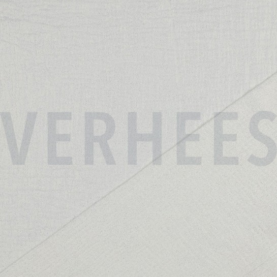 MUSSELIN FOLIE GEBROCHEN WEISS #7