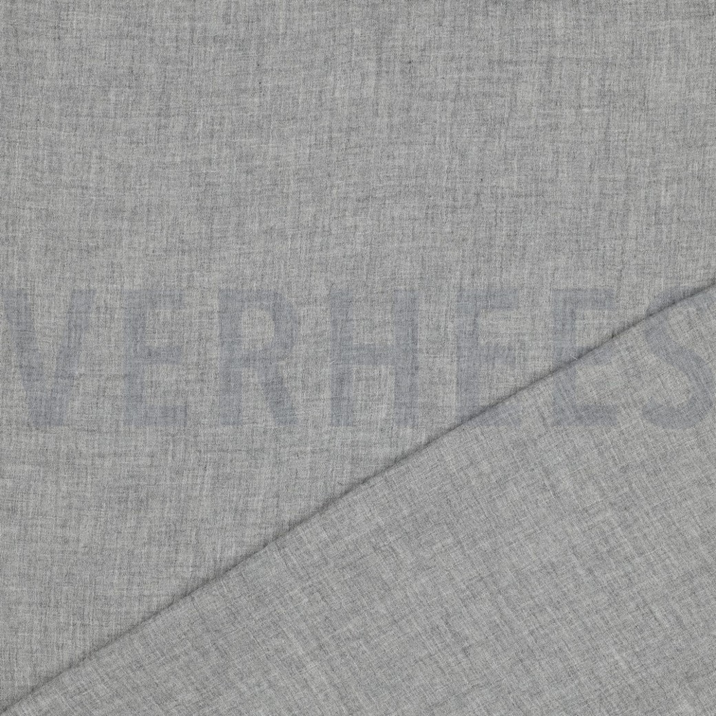 DOUBLE GAUZE MELANGE LIGHT GREY MELANGE #4