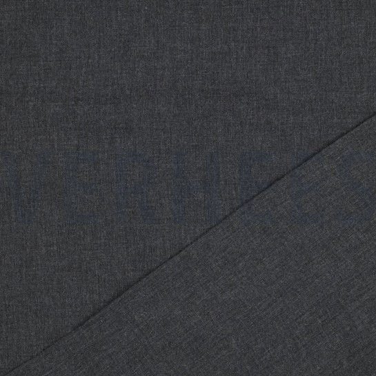 MUSSELIN MELANGE DUNKELGRAU MELIERT #7