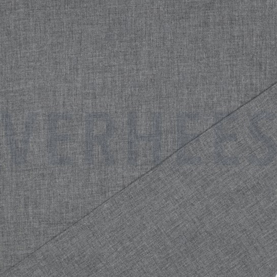 MUSSELIN MELANGE GRAU MELIERT #7