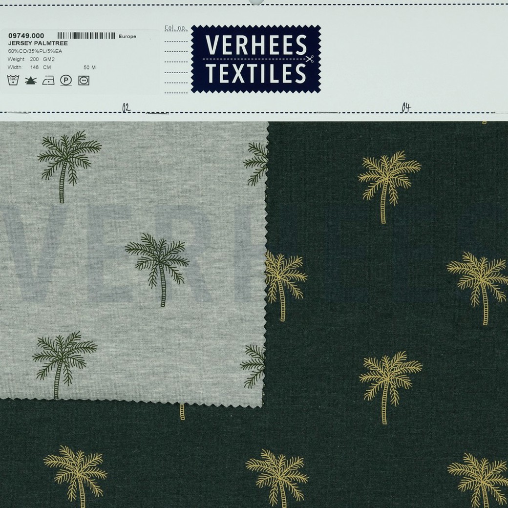 JERSEY PALMTREE ANTHRACITE MELANGE #4