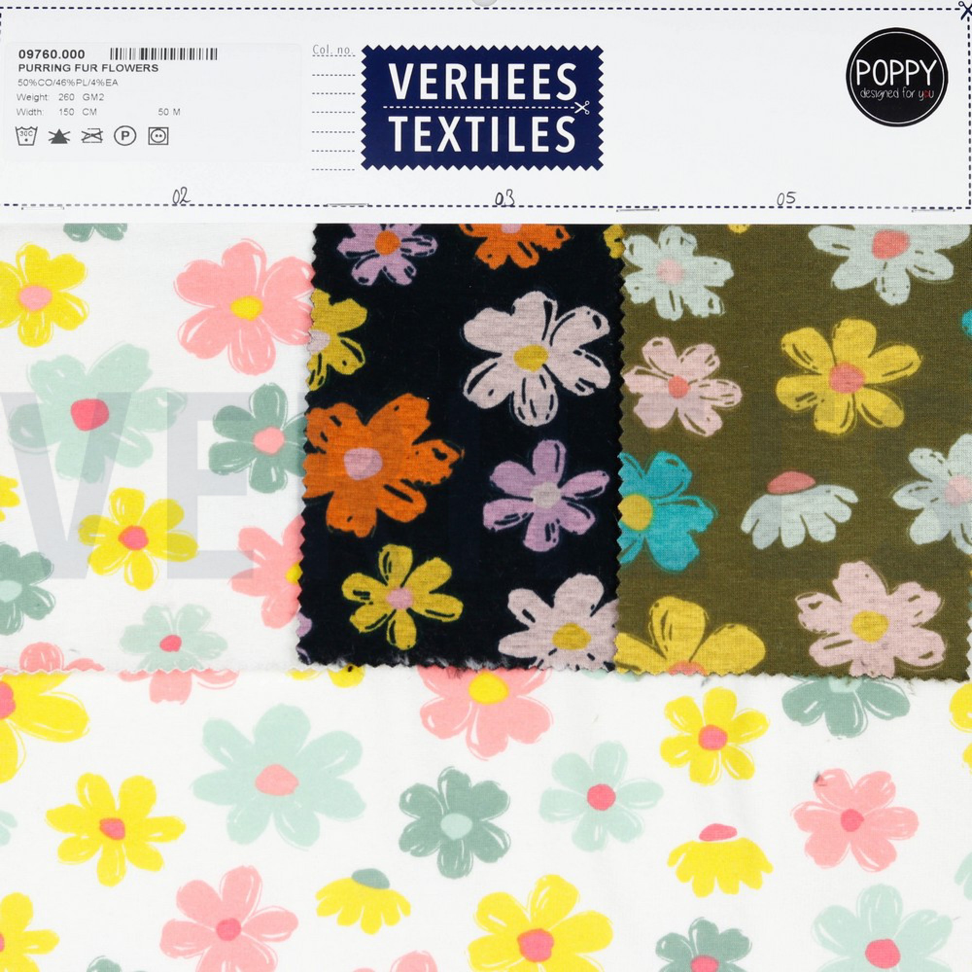 PURRING FUR FLOWERS BLACK (high resolution) #4
