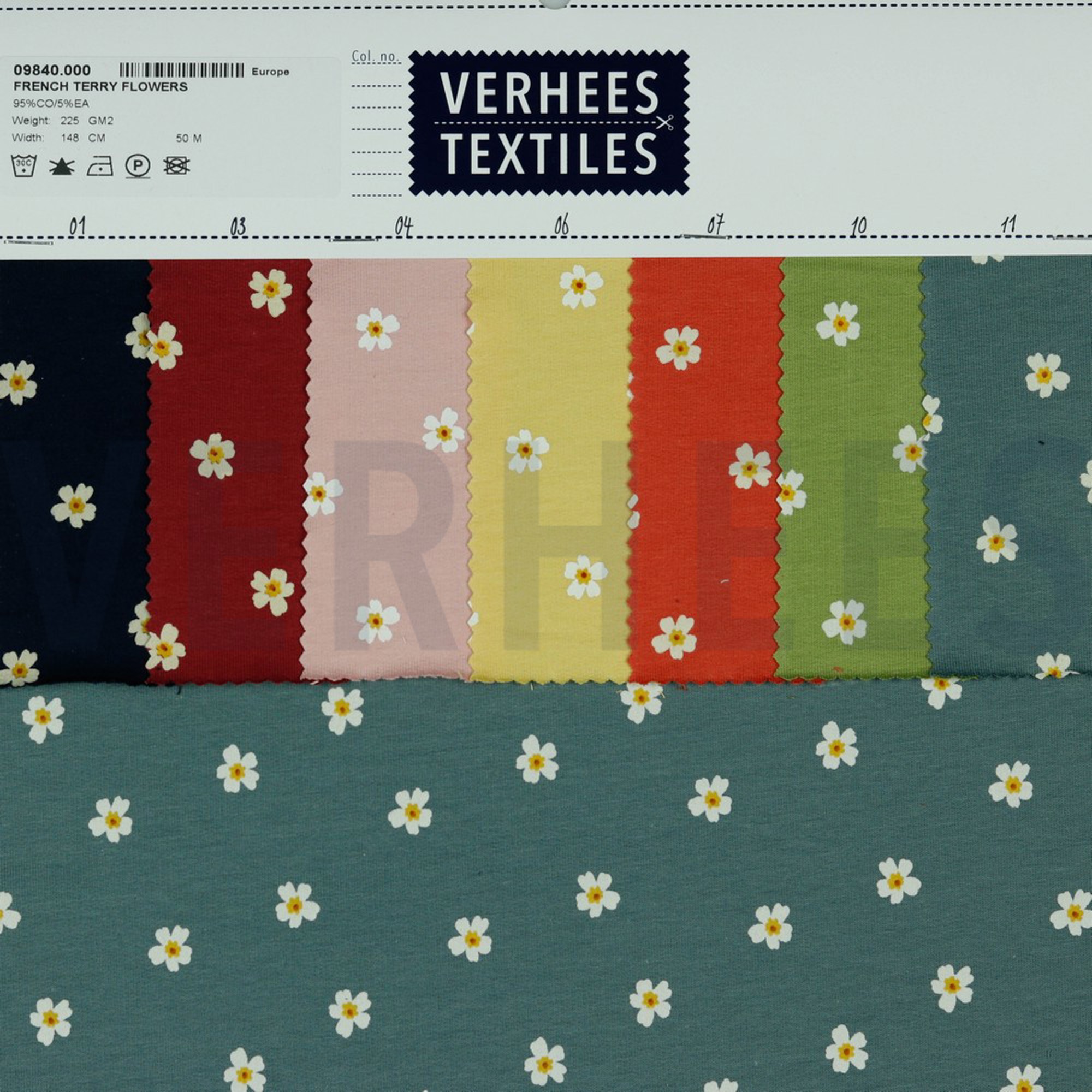 FRENCH TERRY FLOWERS SPICED CORAL (high resolution) #4