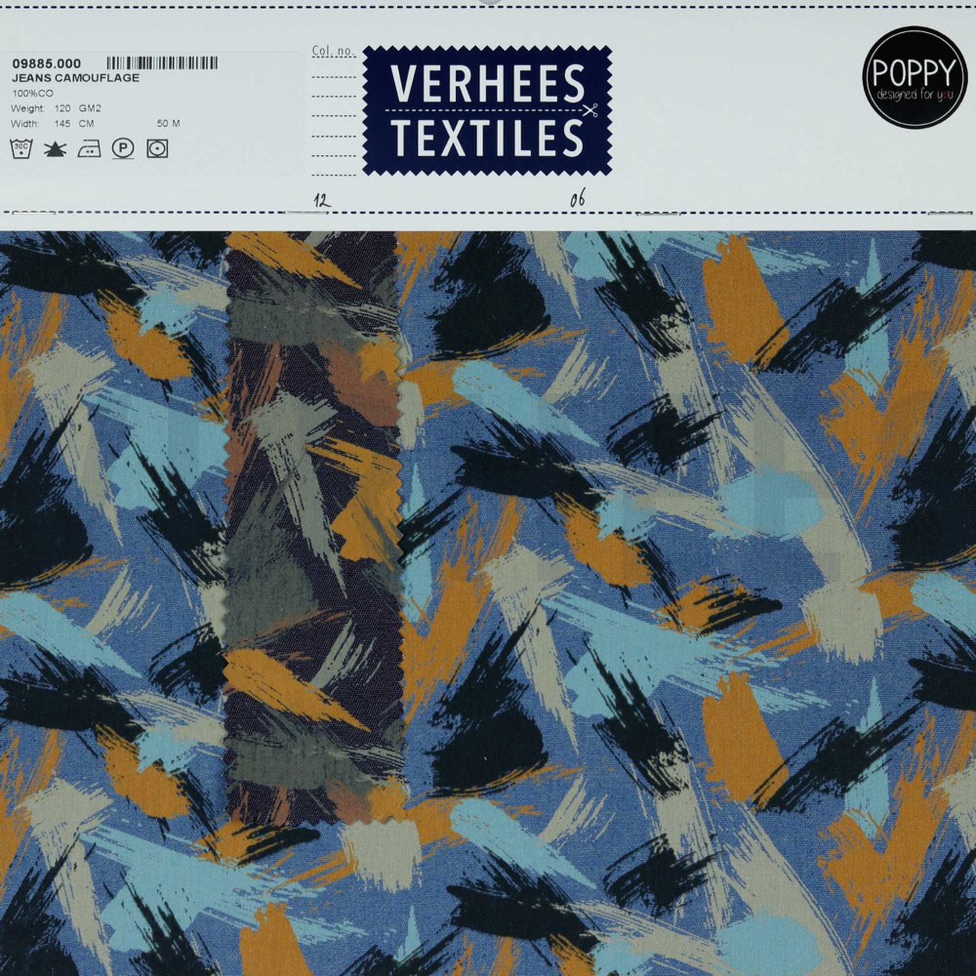 JEANS CAMOUFLAGE INDIGO / CAMEL (high resolution) #4
