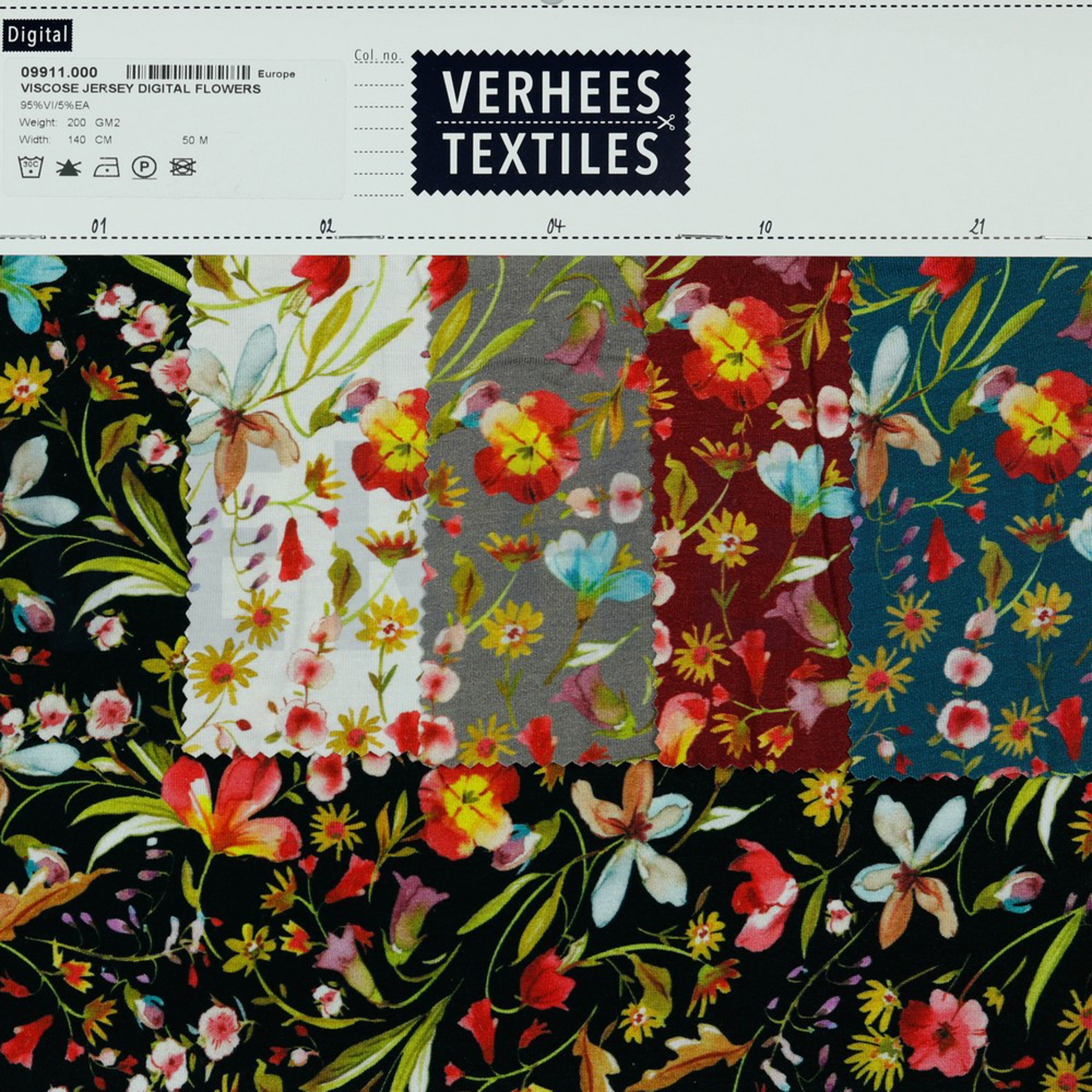 VISCOSE JERSEY DIGITAL FLOWERS ROCK GREY (high resolution) #4