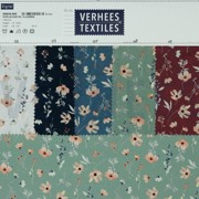 POPLIN DIGITAL FLOWERS BERRY (thumbnail) #4
