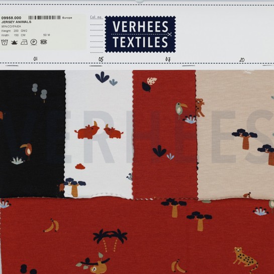 JERSEY DIEREN WIT #7