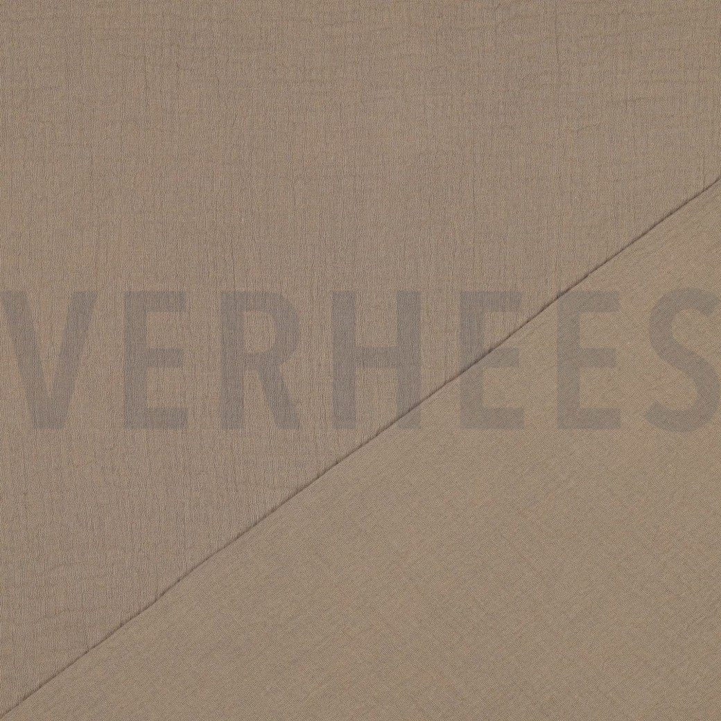 DOUBLE GAUZE TAUPE #4