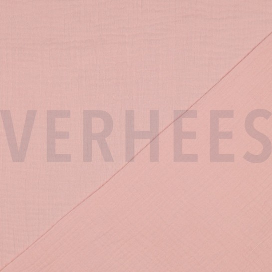 DOUBLE GAUZE LIGHT ROSE #7