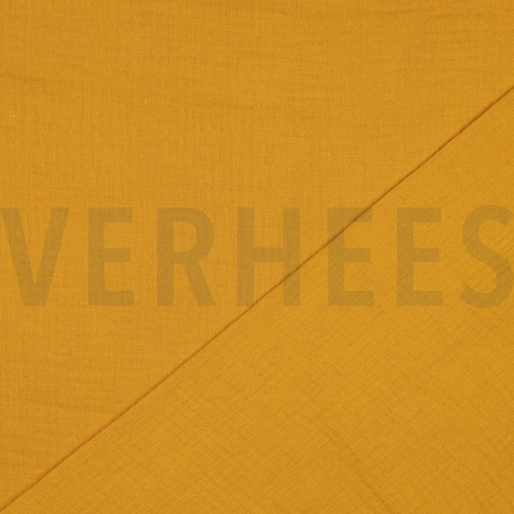 DOUBLE GAUZE DARK YELLOW #4