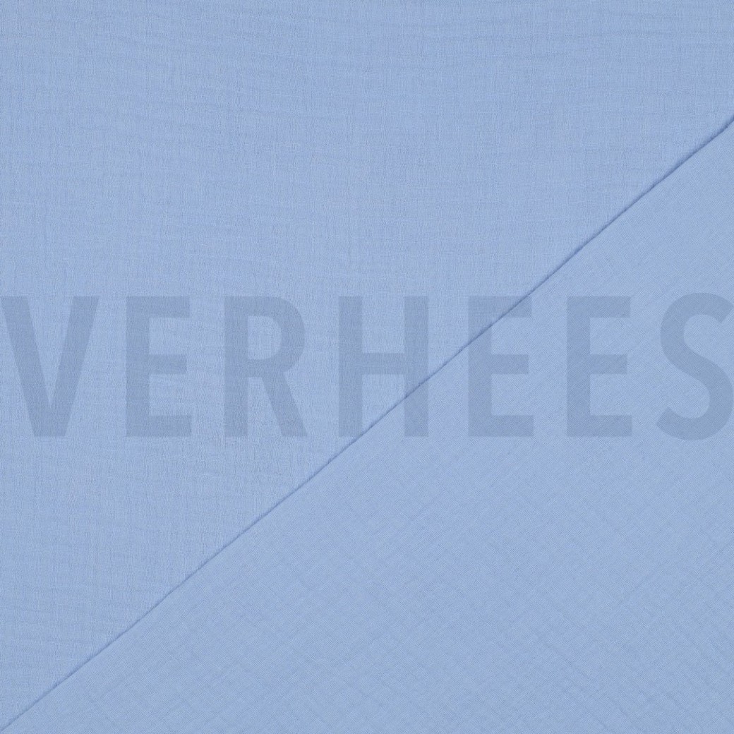 DOUBLE GAUZE LIGHT BLUE #4