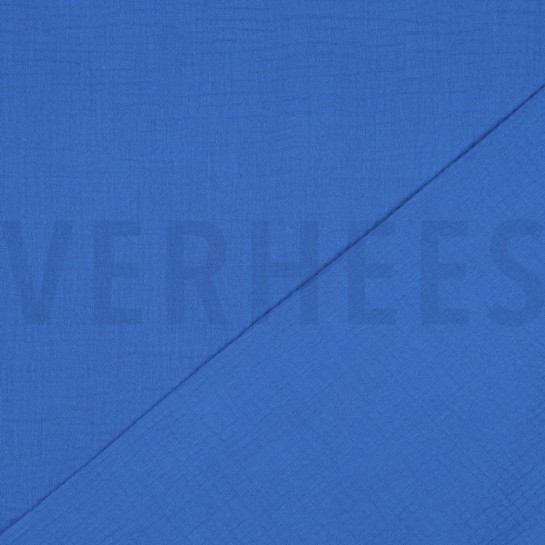 DOUBLE GAUZE COBALT #7