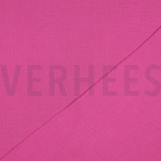 DOUBLE GAUZE CERISE #7