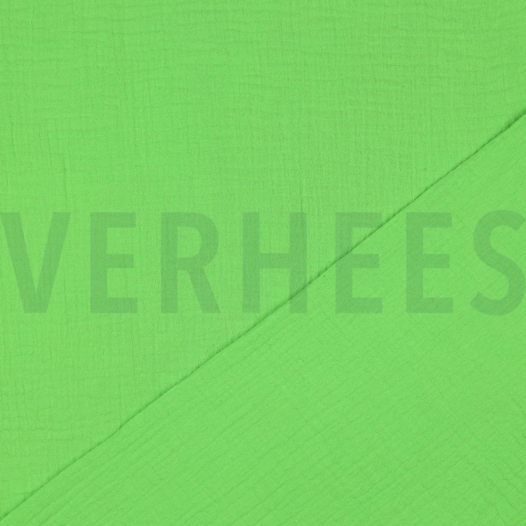 DOUBLE GAUZE LIME NEON  #4