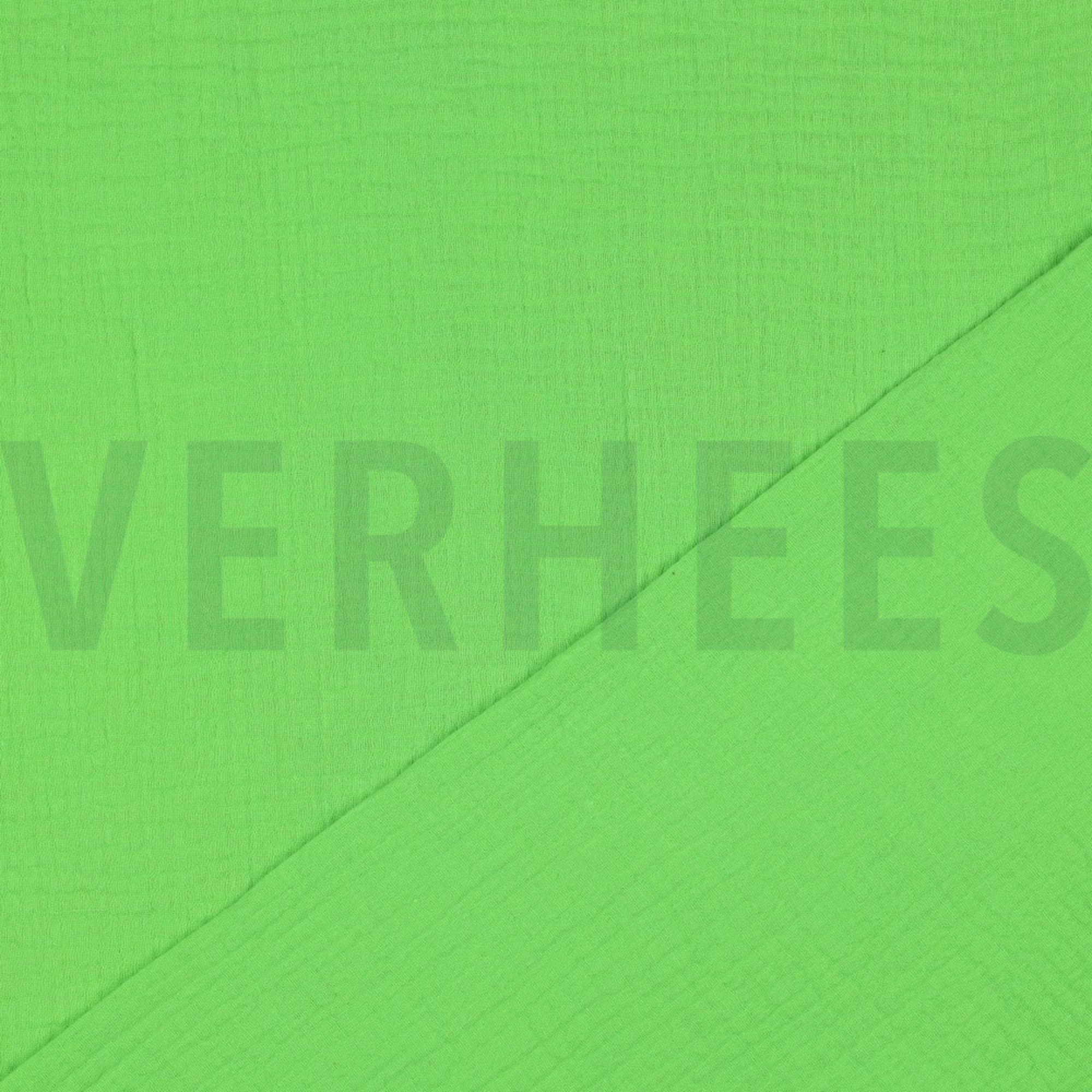 DOUBLE GAUZE LIME NEON  (high resolution) #4