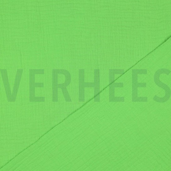 DOUBLE GAUZE GREEN NEON #7