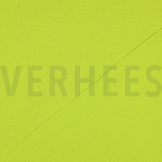 DOUBLE GAUZE YELLOW NEON #7