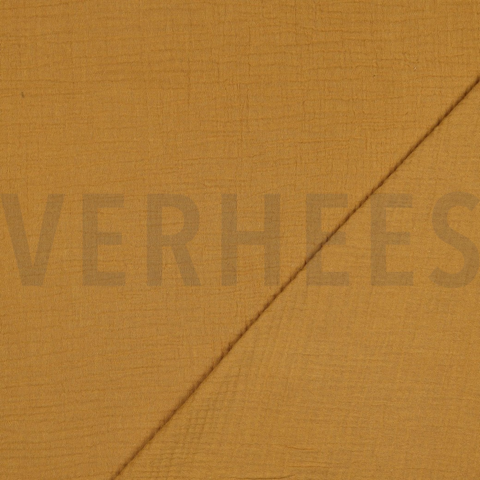 DOUBLE GAUZE DARK OCHRE (high resolution) #4