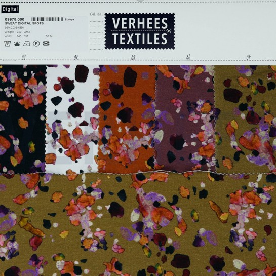 SWEAT DIGITAAL STIPPEN WIT #7