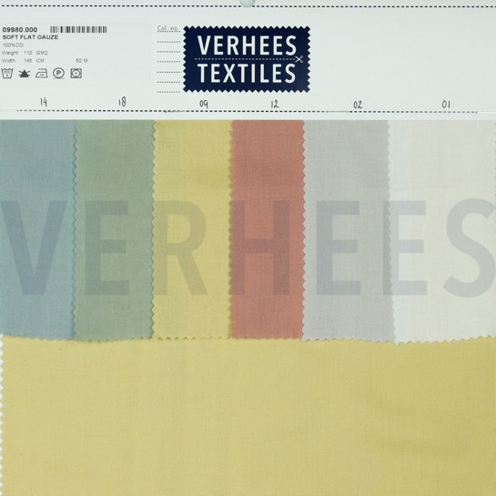 SOFT FLAT GAUZE LIGHT GREY #7