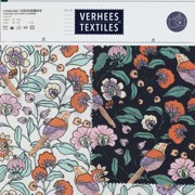 COATED COTTON FLOWERS NAVY (thumbnail) #4