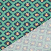COATED COTTON FLOWERS GREEN (thumbnail) #4