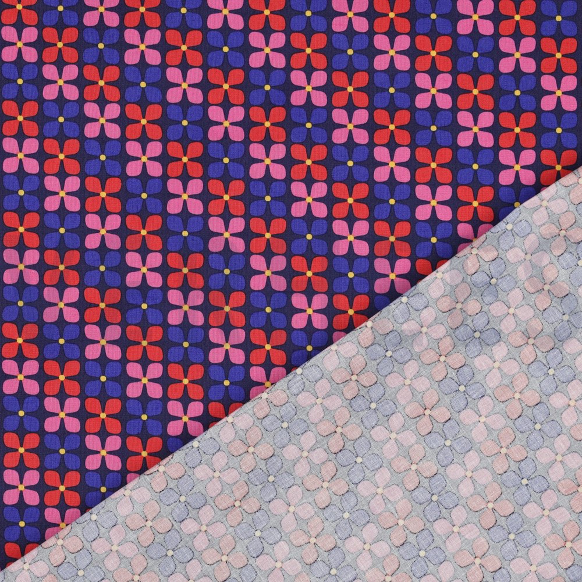 COATED COTTON FLOWERS NAVY (high resolution) #4