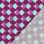 COATED COTTON GRAPHIC PURPLE (thumbnail) #4