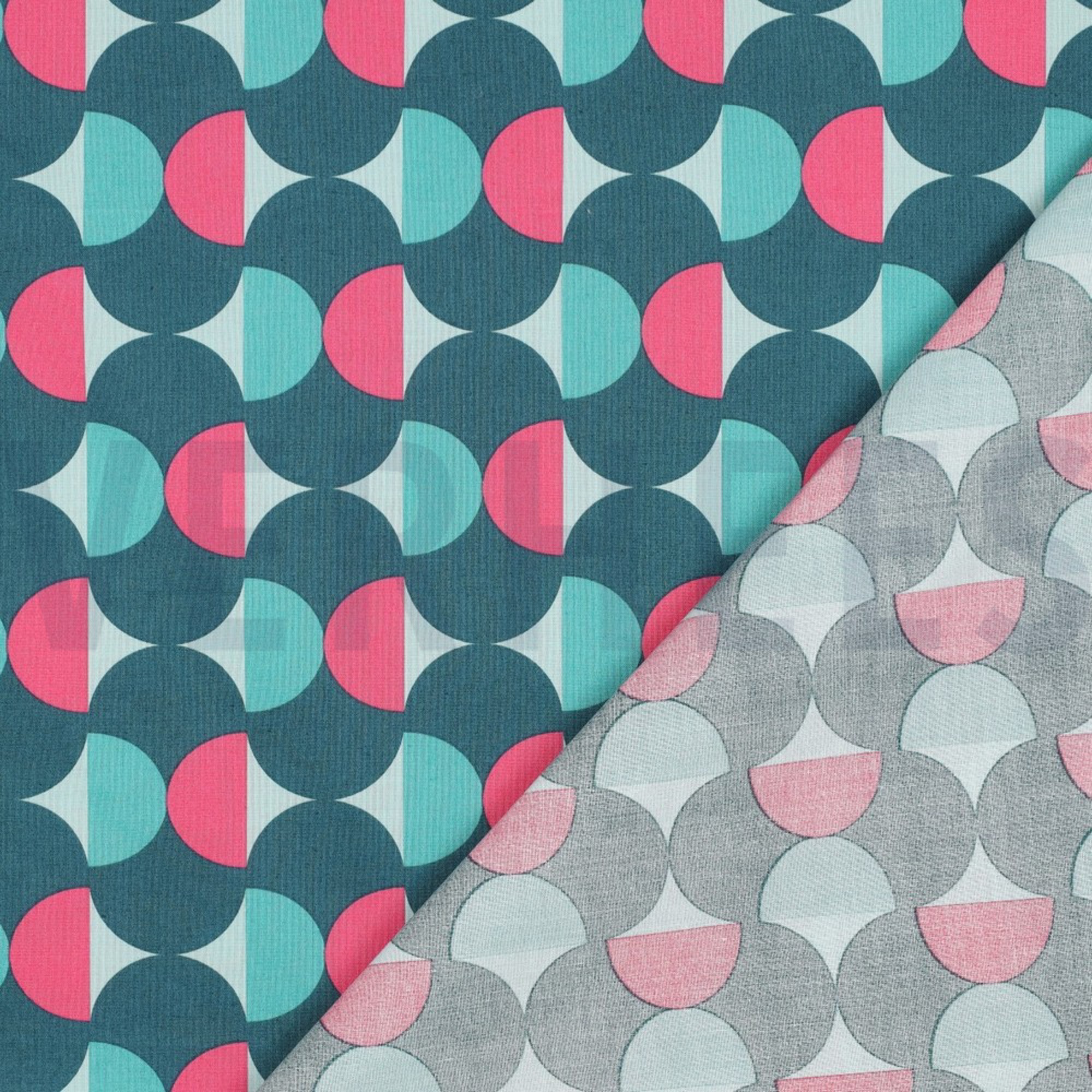COATED COTTON GRAPHIC PETROL (high resolution) #4