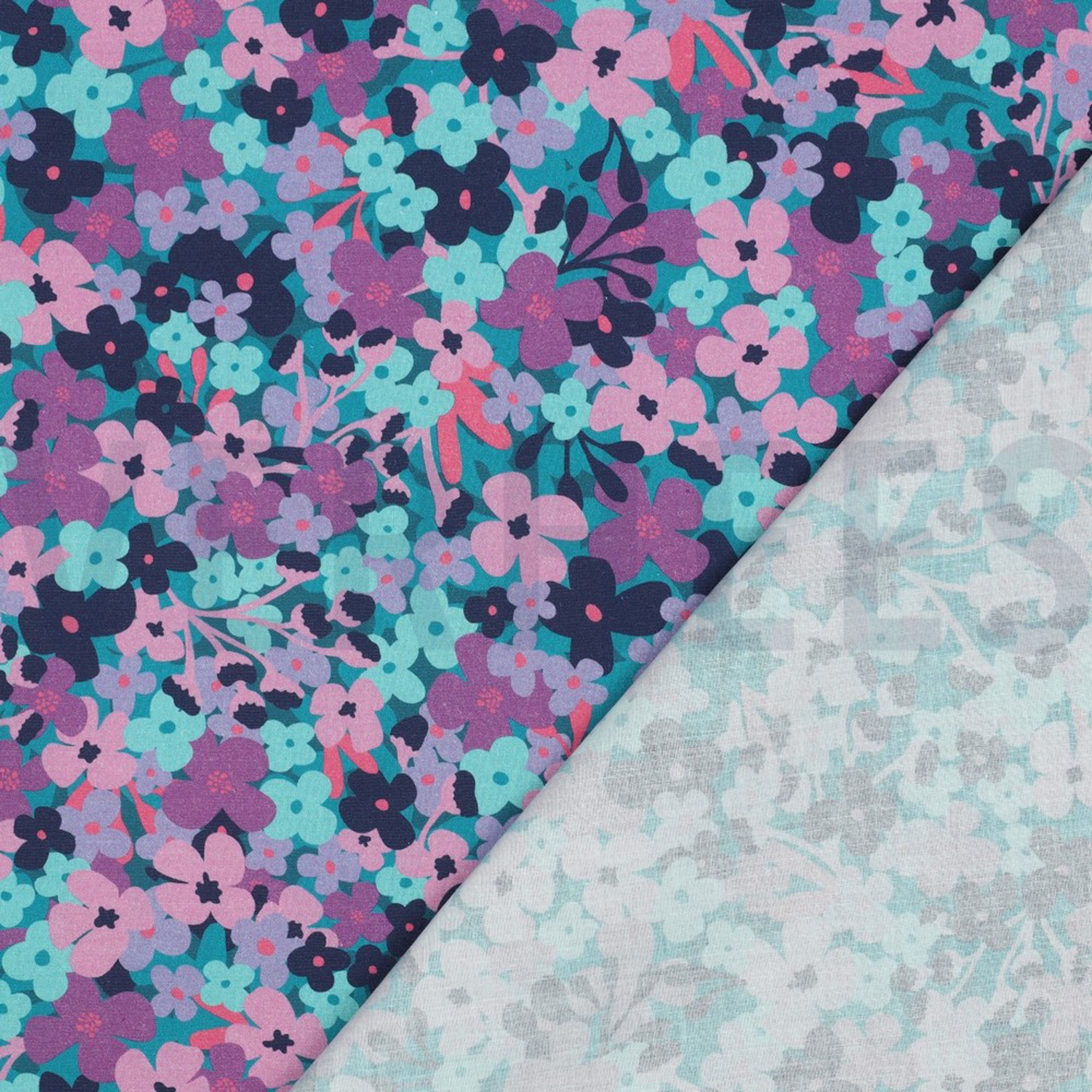 COATED COTTON FLOWERS PETROL (high resolution) #4