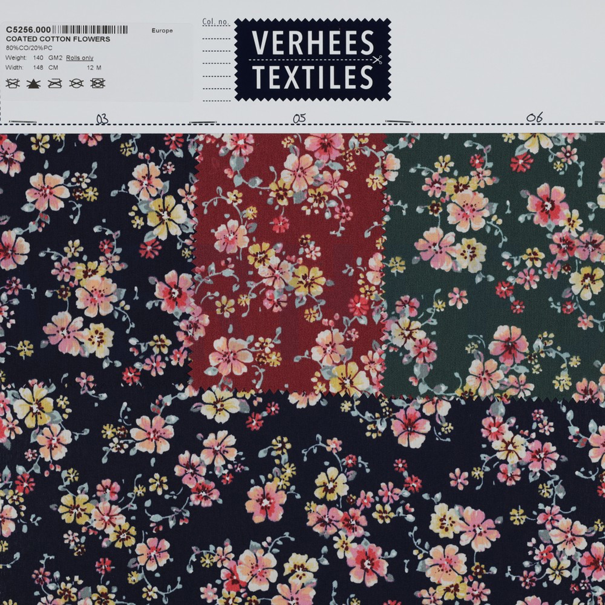 COATED COTTON FLOWERS BORDEAUX (high resolution) #4