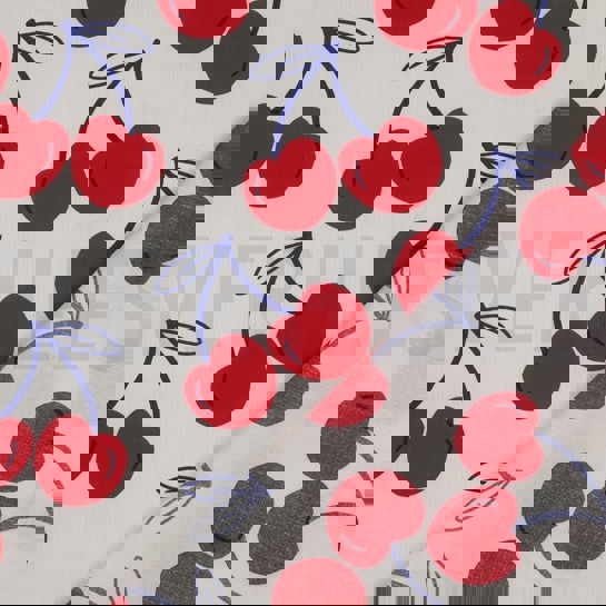 COATED COTTON CHERRIES OFFWHITE #7