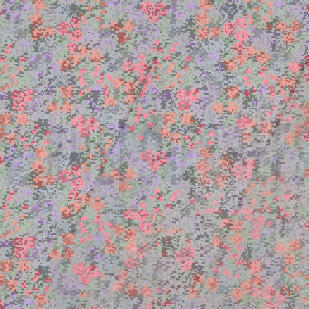 COATED COTTON FLOWERS WHITE #4