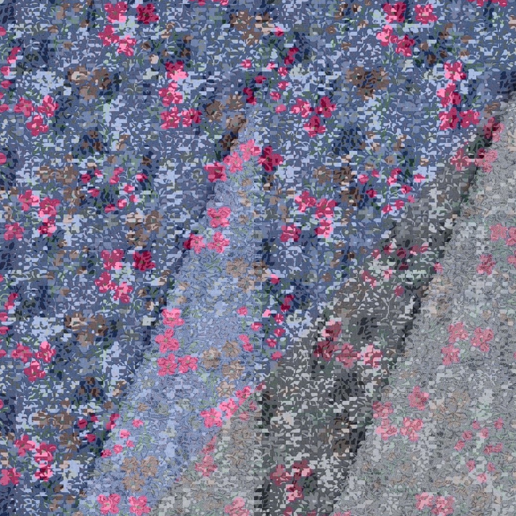 COATED COTTON FLOWERS JEANS #4