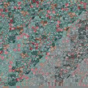 COATED COTTON FLOWERS GREEN (thumbnail) #4