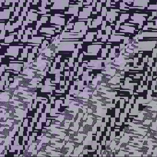 COATED COTTON ABSTRACT LAVENDER #7