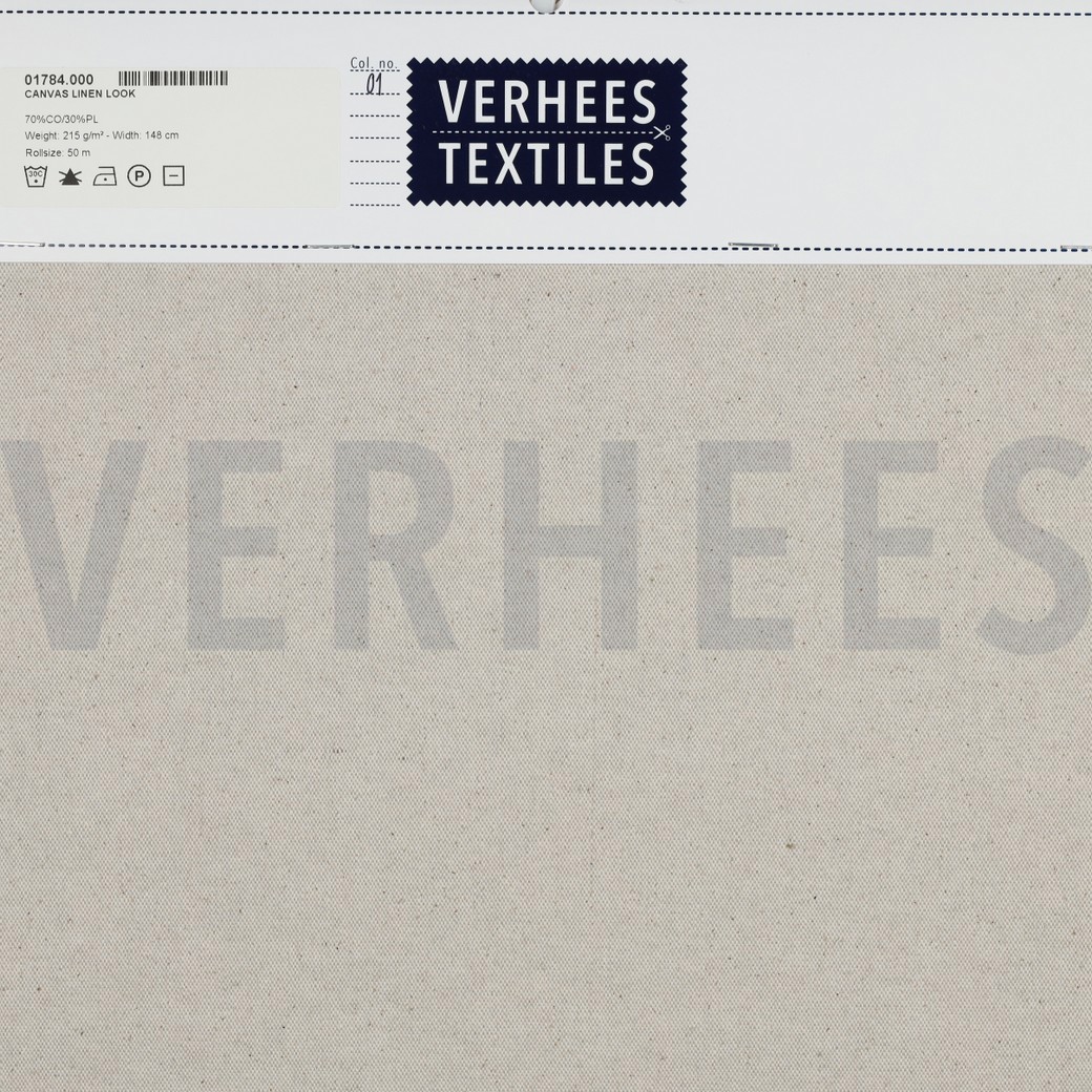 CANVAS LINEN LOOK NATURAL #5