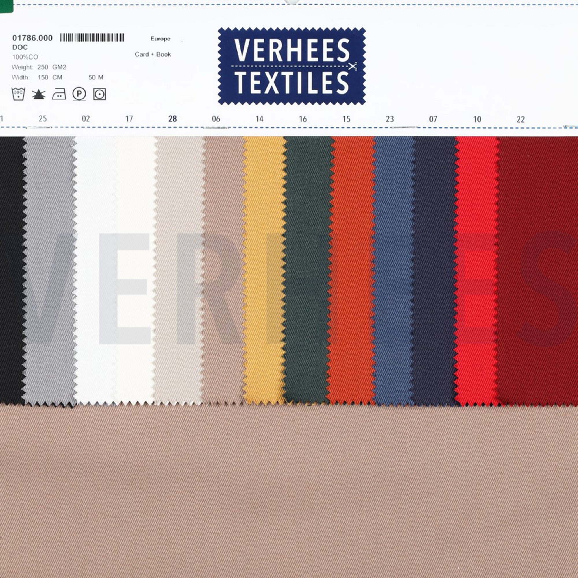COTTON TWILL BORDEAUX (high resolution) #5