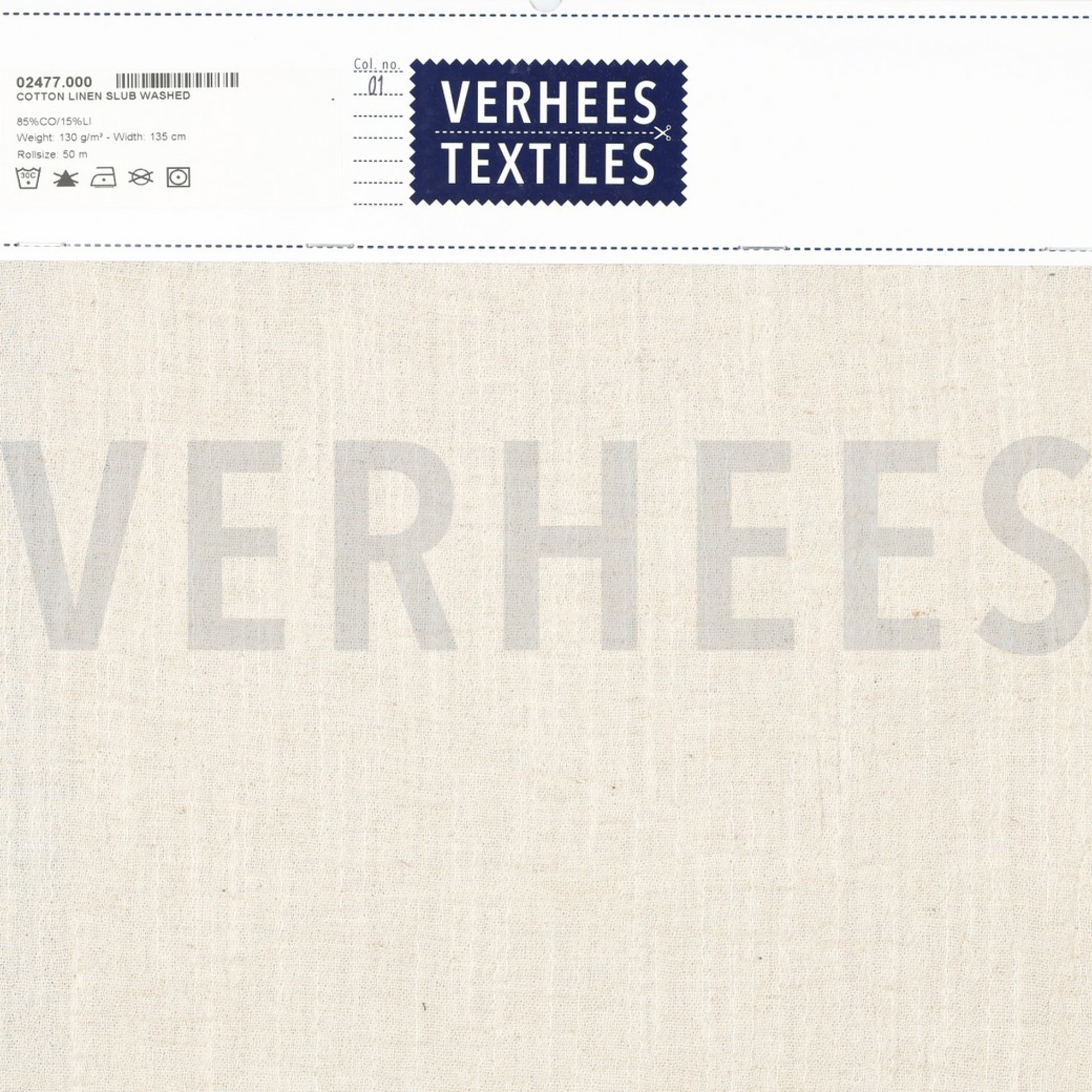 COTTON LINEN SLUB WASHED NATURAL (high resolution) #5