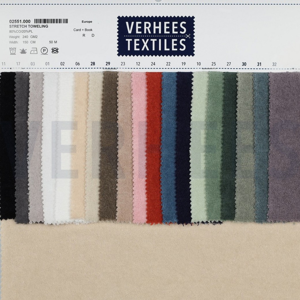 STRETCH TOWELING PISTACHIO #5